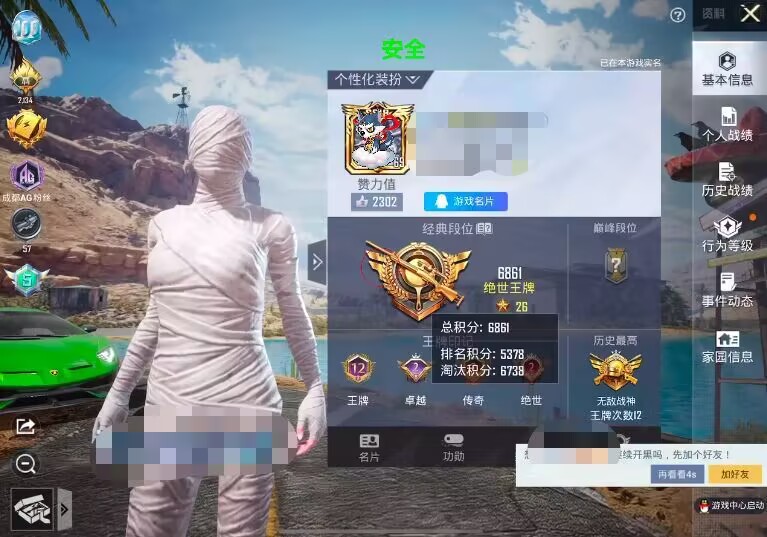 和平精英《敖光》辅助